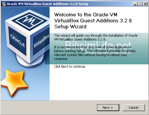 VirtualBox Misafir Eklentisi Kurulumu
